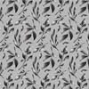 LEAVES pat. 14 / grey - Viscose jersey