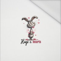 CUTE BUNNY - panel (60cm x 50cm) Waterproof woven fabric