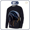 MEN’S SWEATSHIRT (OREGON) BASIC - ALIEN PORTRAIT - sewing set L
