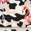 CAMOUFLAGE FLAMINGOS - Cotton woven fabric