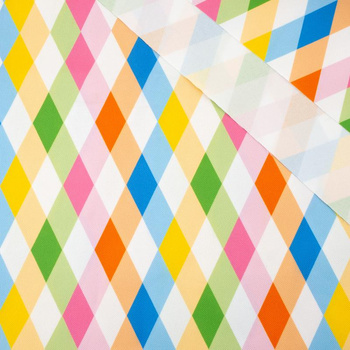 COLORFUL BANDS - Waterproof woven fabric