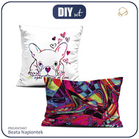 OZDOBNÉ POLŠTÁŘE - PES / obrys