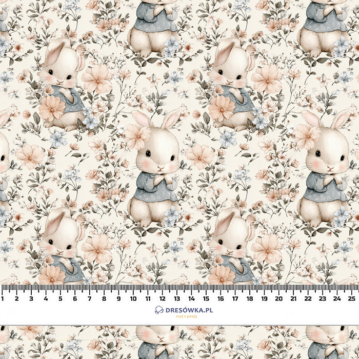 HAPPY BUNNY WZ. 4 - Slub Weave