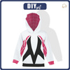 KINDER HOODIE - SPINNENNETZ (Gwen) - Sommersweat (110/116)