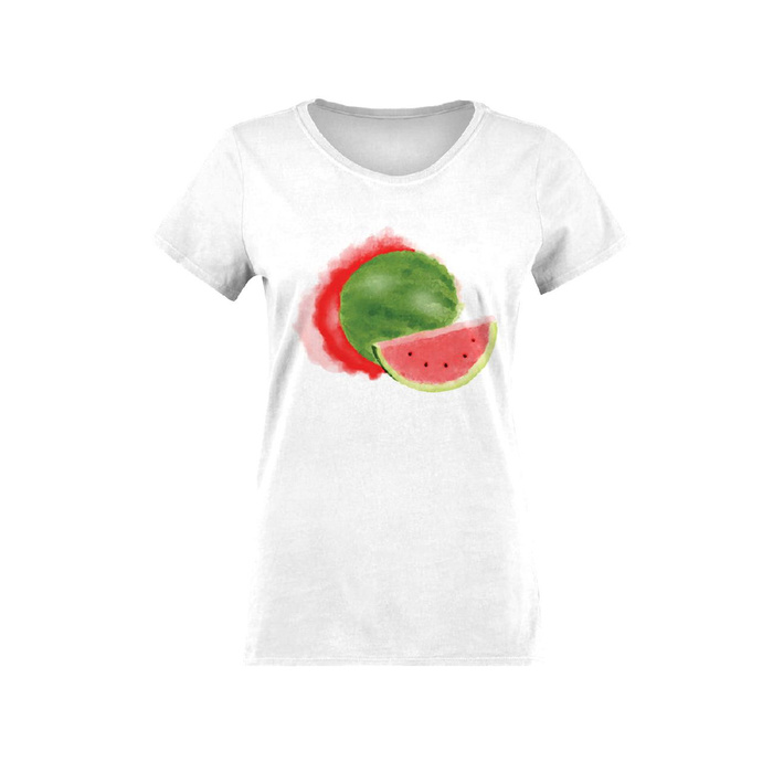 WOMEN’S T-SHIRT - WATERMELON - single jersey M