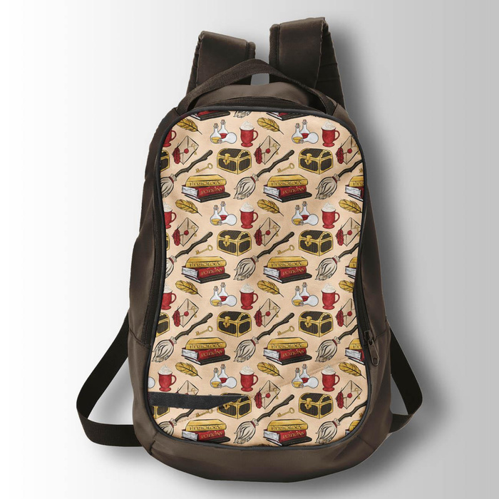 MAGIC MIX PAT. 3 (MAGIC SCHOOL) / beige - single jersey with elastane 