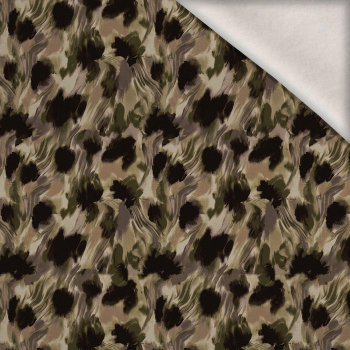 ANIMAL PATTERN WZ. 11 - teplákovina počesaná s elastanem ITY