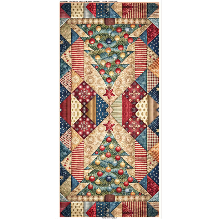 POLŠTÁŘ 45x45 - BATIK 4 - přední + zadní strana