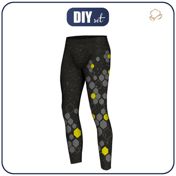THERMO LEGGINSY MĘSKIE (JACK) - HIVE - zestaw do uszycia XXL