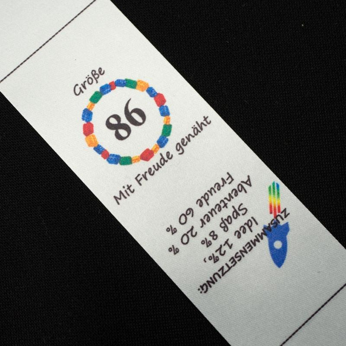 Boyish care tag DE - size 56 - 4 pcs set