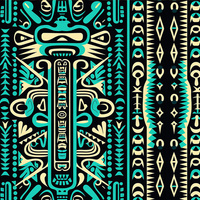 AROUND THE WORLD wz.5 - looped knit fabric