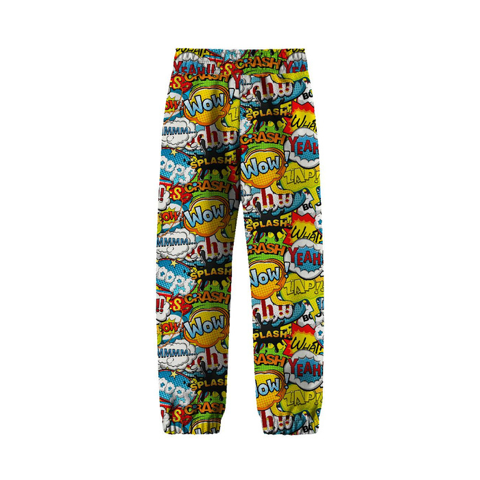 CHILDREN'S SOFTSHELL TROUSERS (YETI) - COMIC BOOK (98/104)