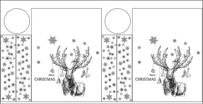 POKROWIEC NA BUTELKĘ - JELEŃ