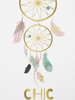 DREAMCATCHER (WILD & FREE) - Cotton woven fabric panel
