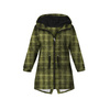 AUTUMN CHECK  / green (AUTUMN COLORS) - single jersey with elastane 