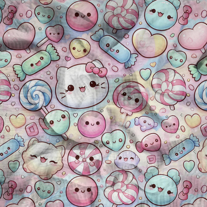 SWEETS WZ.12 - Muślin bawełniany