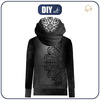 BLUZA Z KAPTUREM UNISEX "HYDRA" (M) - MISTY MANDALA - zestaw do uszycia
