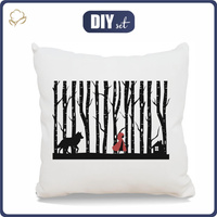 PILLOW 45x45 - LITTLE RED RIDING HOOD - sewing set