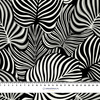 ZEBRA LEAVES - Crepe