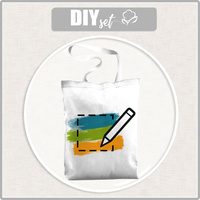 SHOPPER TASCHE - MIT EIGENEM AUFDRUCK - Wasserabweisende Webware - Nähset