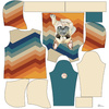 CLASSIC DAMEN HOODIE (POLA) - BULLDOG / STREIFEN - Sommersweat - XXXL