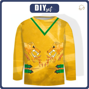 LONGSLEEVE - ZLATÝ NINJA - single jersey