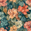 FLOWERS WZ.53 - Baumwoll Webware