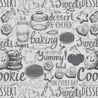 KONDITOR (HOBBIES UND BERUFE ) - grau