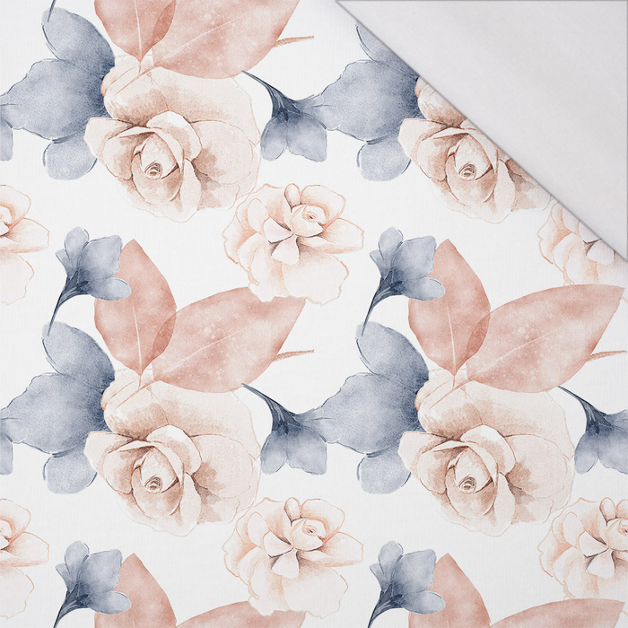 RETRO FLOWERS WZ. 3 - single jersey