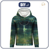 BLUZA DAMSKA (POLA) CLASSIC Z KAPTUREM - JELNIK - zestaw do uszycia M