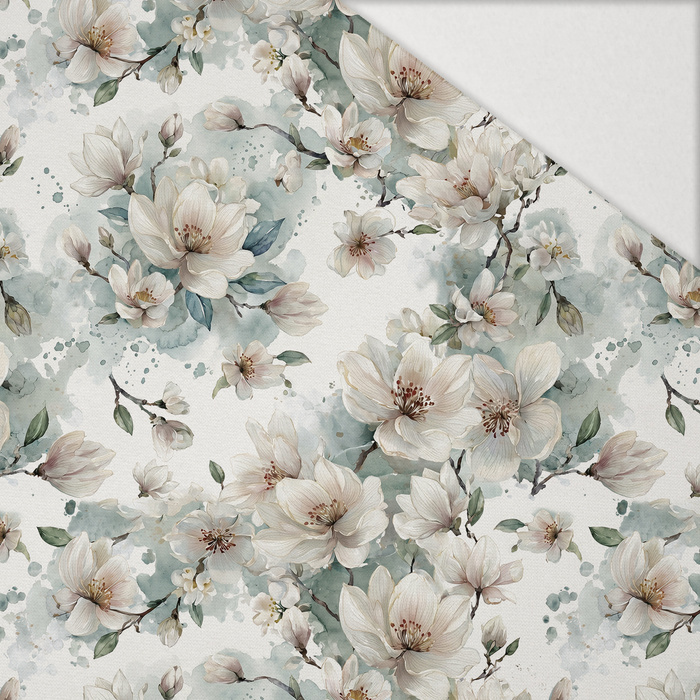 FLOWERS KOALA FAMILY - Hydrophobic brushed knit