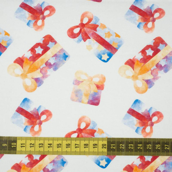 50cm Christmas presents (CHRISTMAS REINDEERS) - organic looped knit fabric