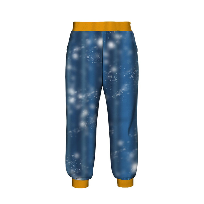 KID'S JOGGERS (ROBIN) - ANIMATED SQUIRREL / background - sewing set (122/128)