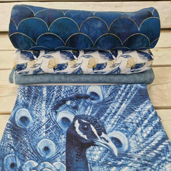 Fabric bundle PAT. 32 - looped knit fabric