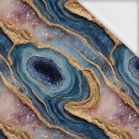 Gilded Glamour wz. 4 - looped knit fabric with elastane ITY