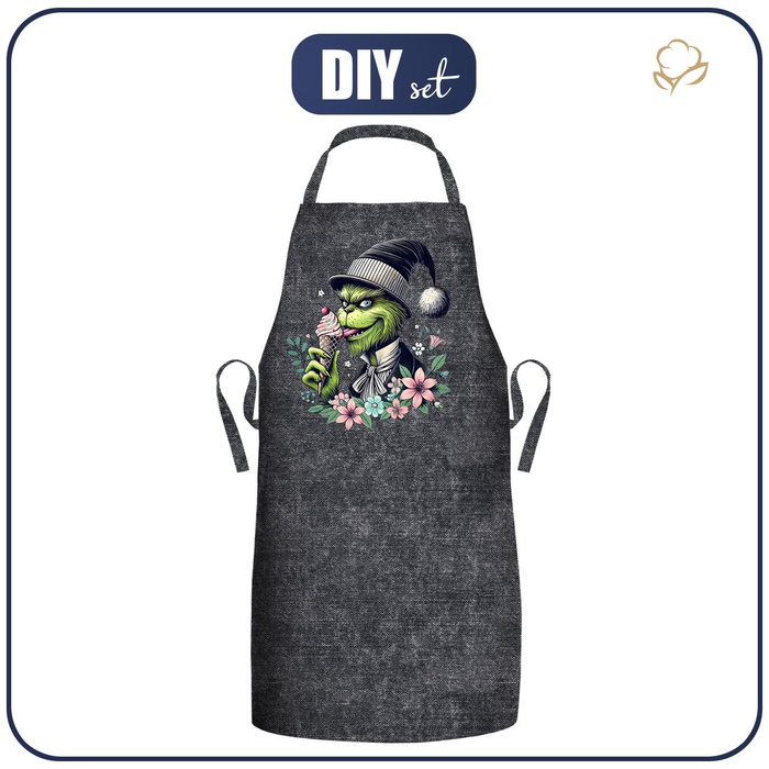 APRON - FUNNY PRANKSTER - sewing set