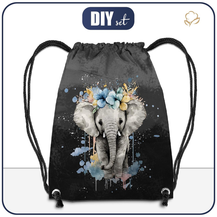 TURNBEUTEL - BABY ELEPHANT - klein