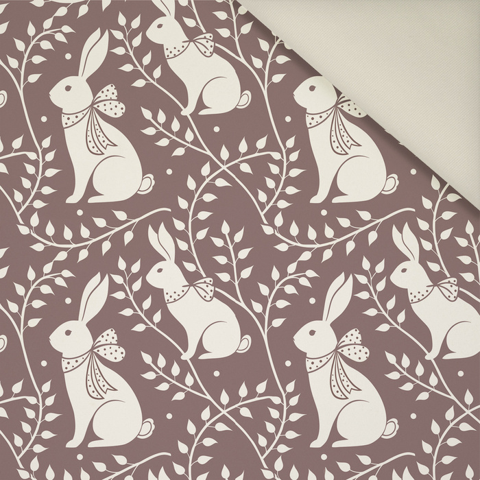 HAPPY BUNNY WZ. 1 - Potahový velur 