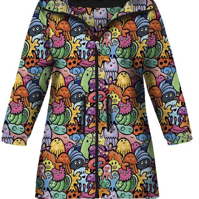 DĚTSKÁ BUNDA PARKA (ARIEL) - PŘÍŠERY - softshell (110-116)