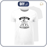HERREN T-SHIRT - DO FISHING - Single Jersey S
