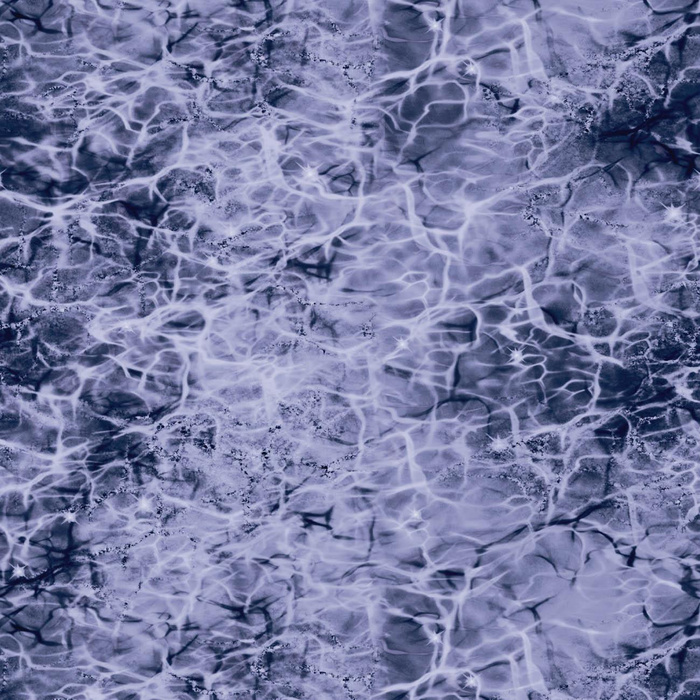 OCEÁN vz.2 (Very Peri) - organický úplet single jersey s elastanem 