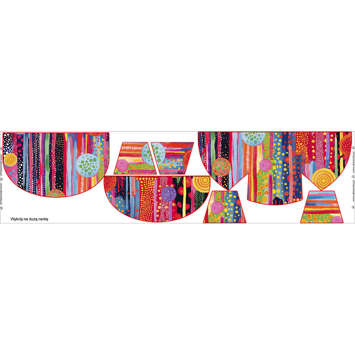 NERKA - RETRO GEOMETRIC WZ. 4 - duży