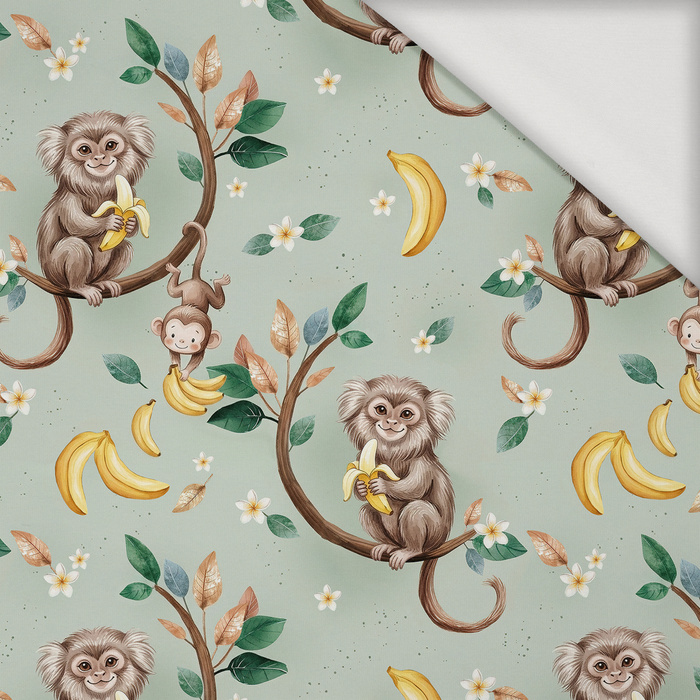 Banana Monkey - Jersey wiskozowy