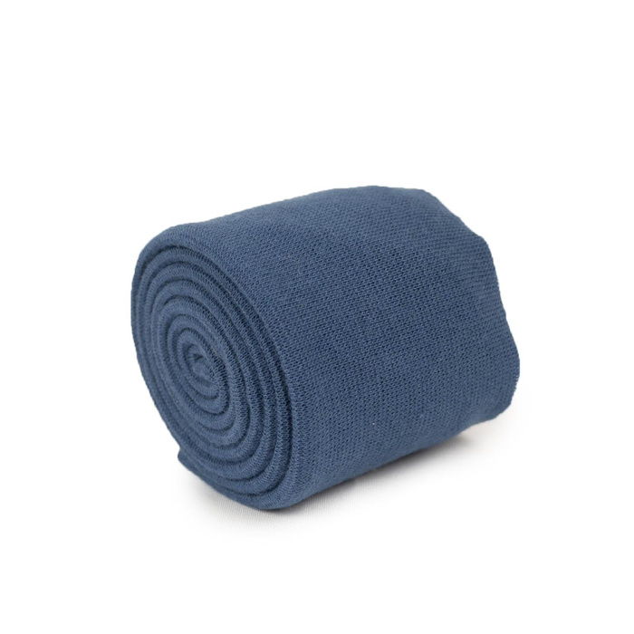 Fine Rib Knit Fabric ST - DENIM (D-12)