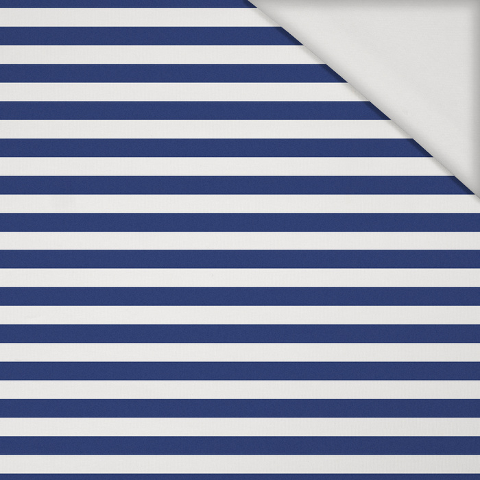 NAUTICAL STRIPES - Jersey wiskozowy