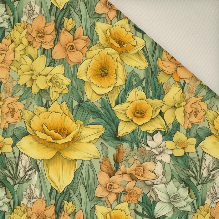 FLOWERS WZ.52- Welur tapicerski