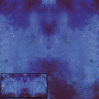 DARK BLUE SPECKS - Paneel (80cm x 155cm) Wasserabweisende Webware