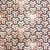 GEOMETRIC MINIMAL WZ. 12 (46 cm x 50 cm) - gruba ekoskóra tłoczona