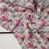PASTEL FLOWERS WZ. 22 - Crepe
