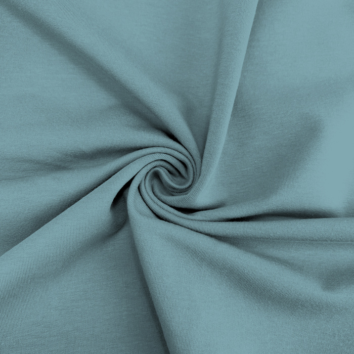 French Terry mit Elasthan - SKY BLUE (D-171)